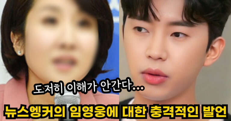 “도저히 이해가 안간다…” 뉴스엥커가 임영웅에 대한 이야기에 내놓은 충격적인 발언