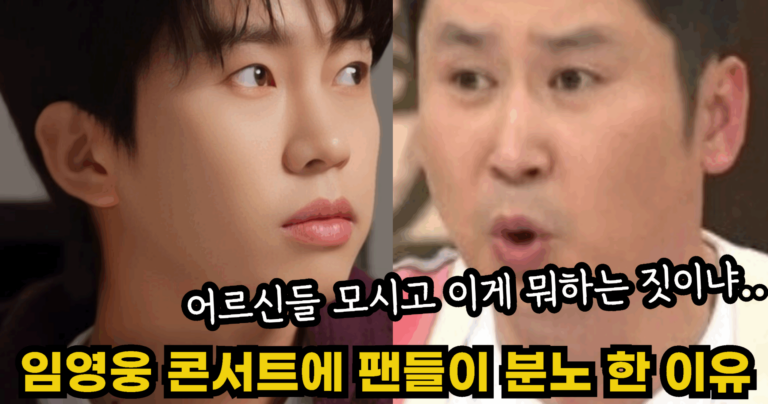 “어르신들 모시고 이게 뭐하는 짓이냐….’ 임영웅 콘서트 장소에 팬들이 분노를 한 충격적인 이유