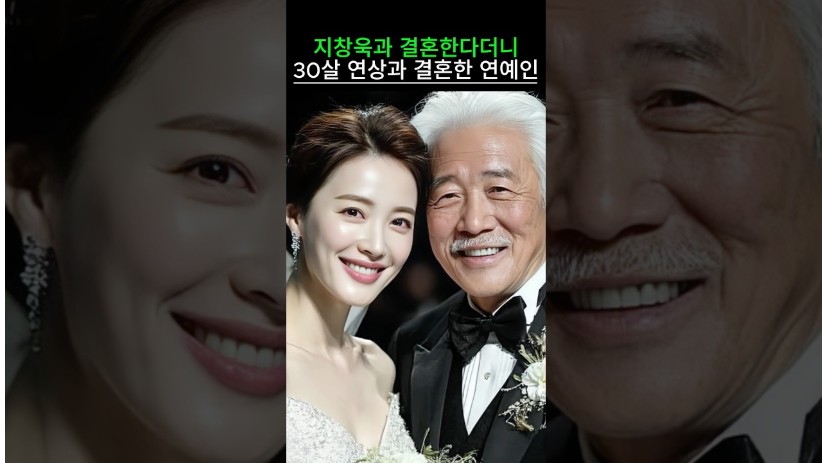 지창욱과 결혼한다더니 30살 연상 할아버지와 결혼한 연예인