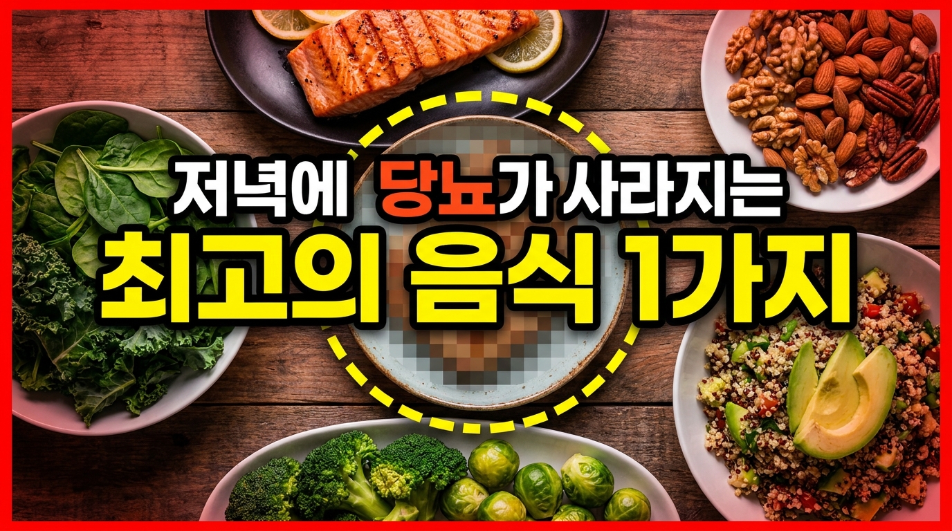 “저녁에 이 음식이 당뇨를 사라지게 합니다.” 당뇨를 개선하는 최고의 음식 1가지